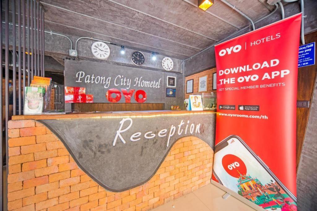 Oyo 232 Patong City Hometel Exteriör bild