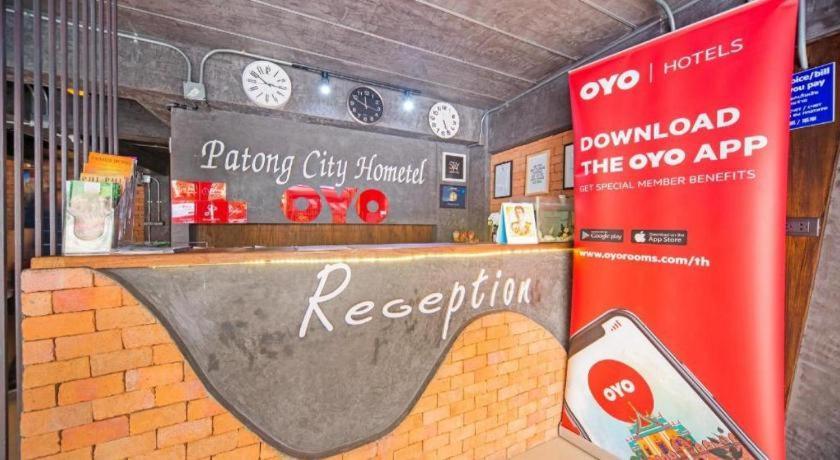 Oyo 232 Patong City Hometel Exteriör bild